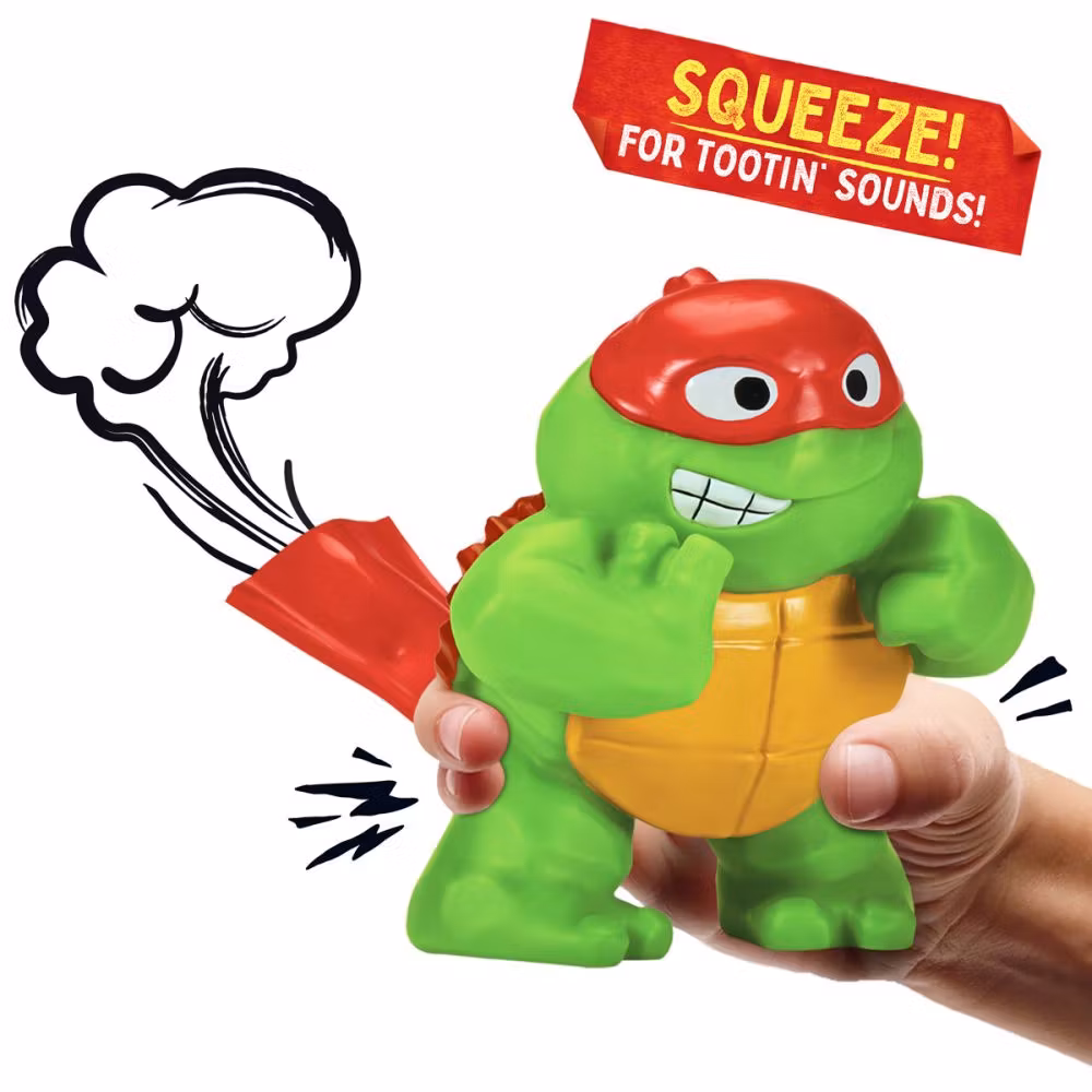 Turtles Mutant Mayhem Tootin' Toddler Figure Raphael 12,7cm