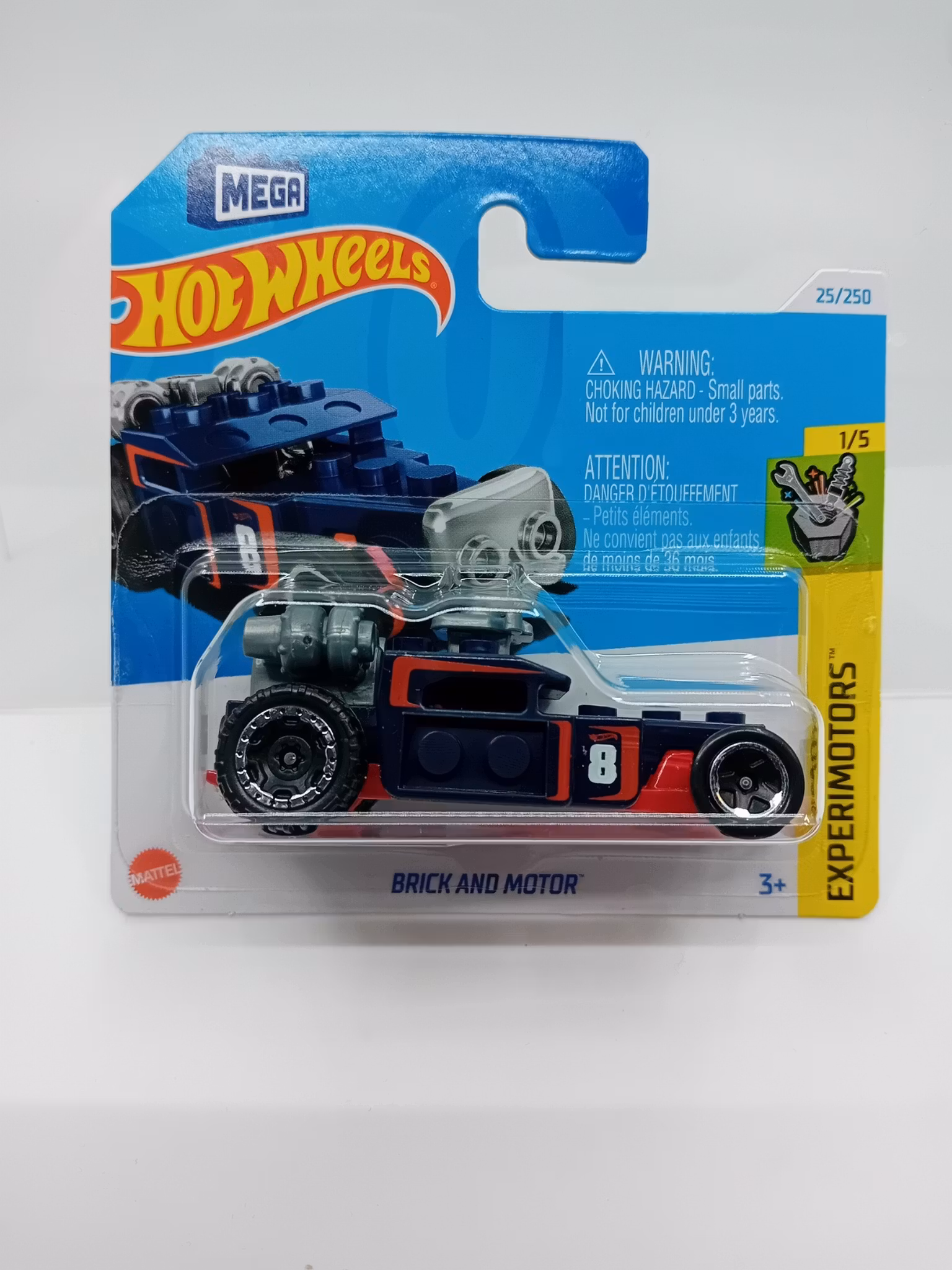 Brick and Motor Mørkeblå #025