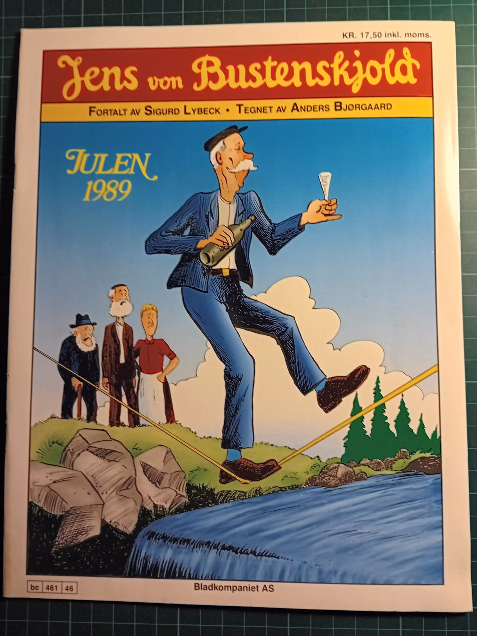 Jens Von Bustenskjold julen 1989