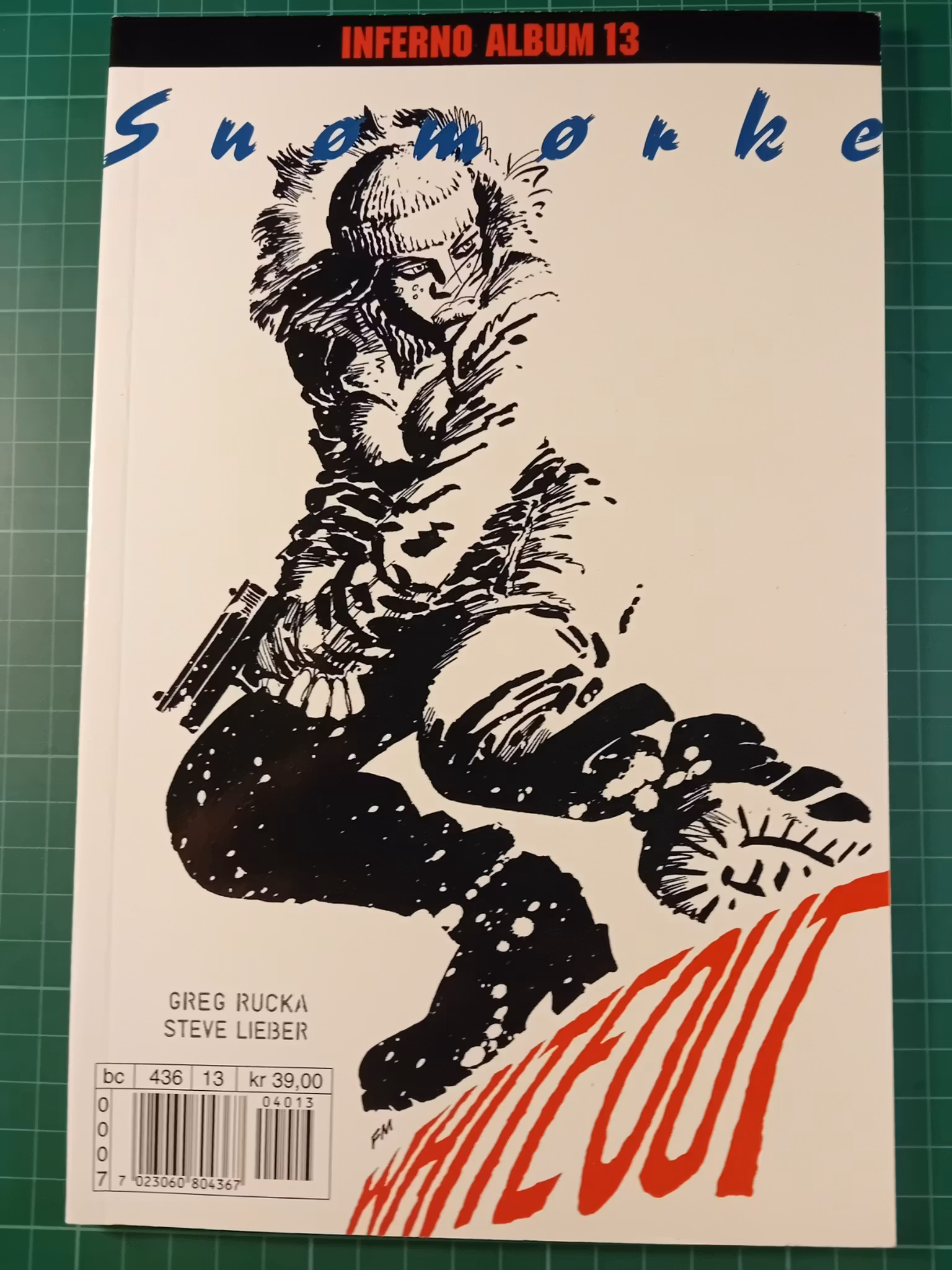 Inferno album 13 Whiteout. Snømørke