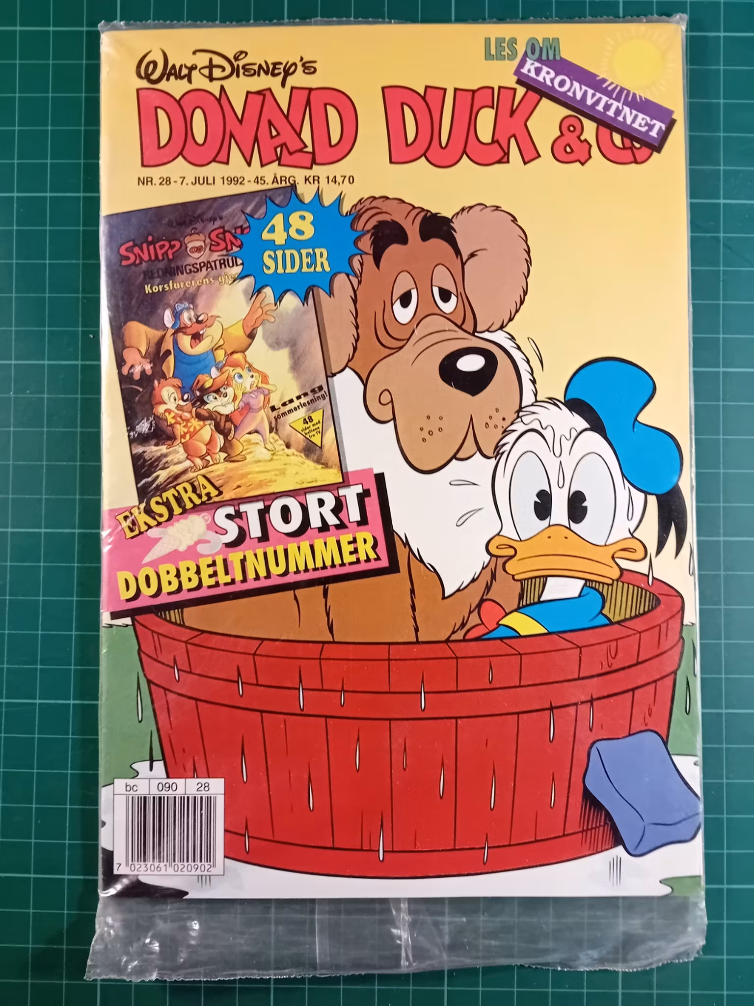 Donald Duck & Co 1992 - 28 Fortsatt forseglet