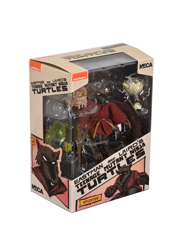 Teenage Mutant Ninja Turtles (Mirage Comics) Action Figure Splinter 18 cm