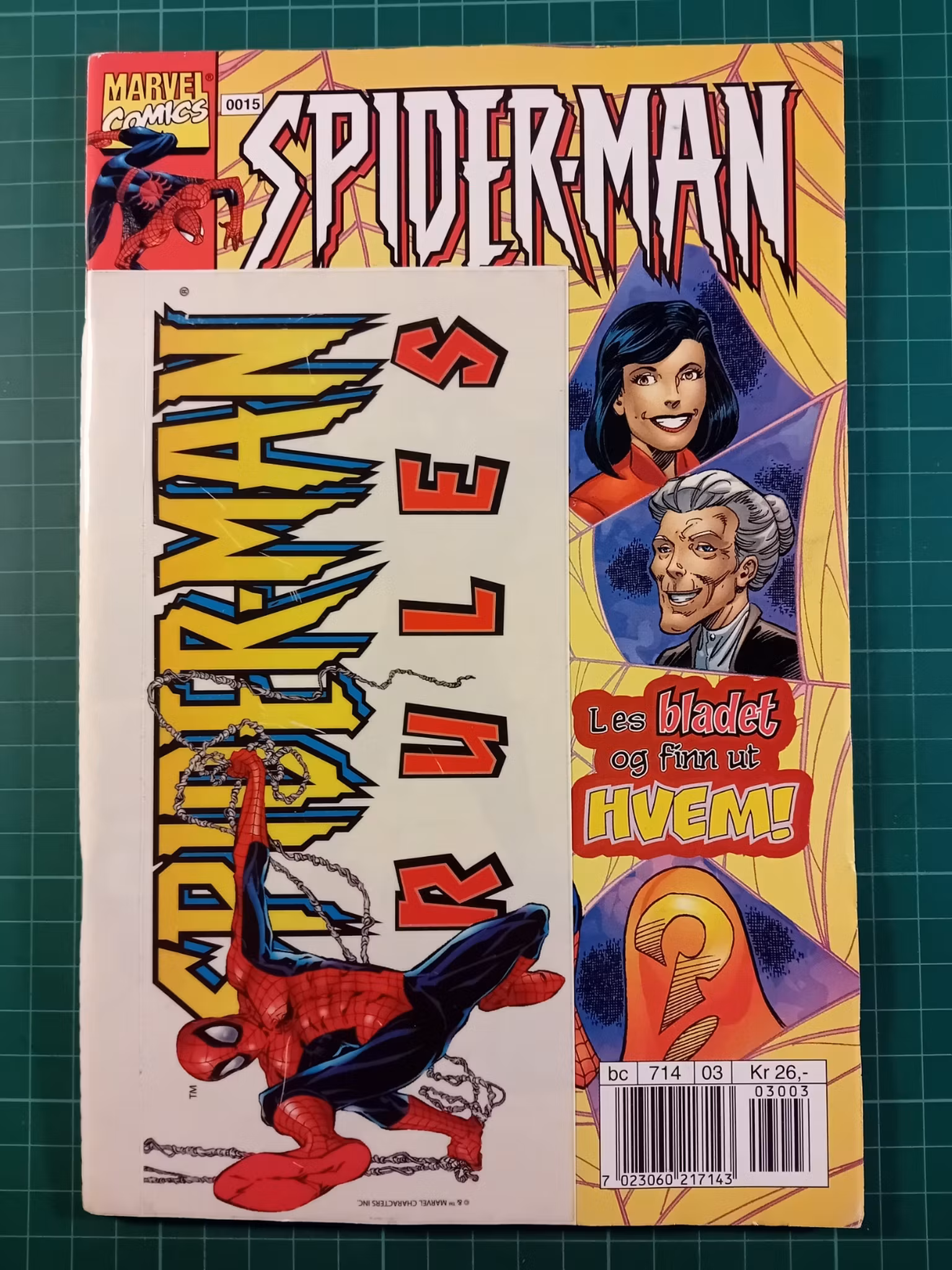 Spiderman 2000 - 03 m/klistremerker