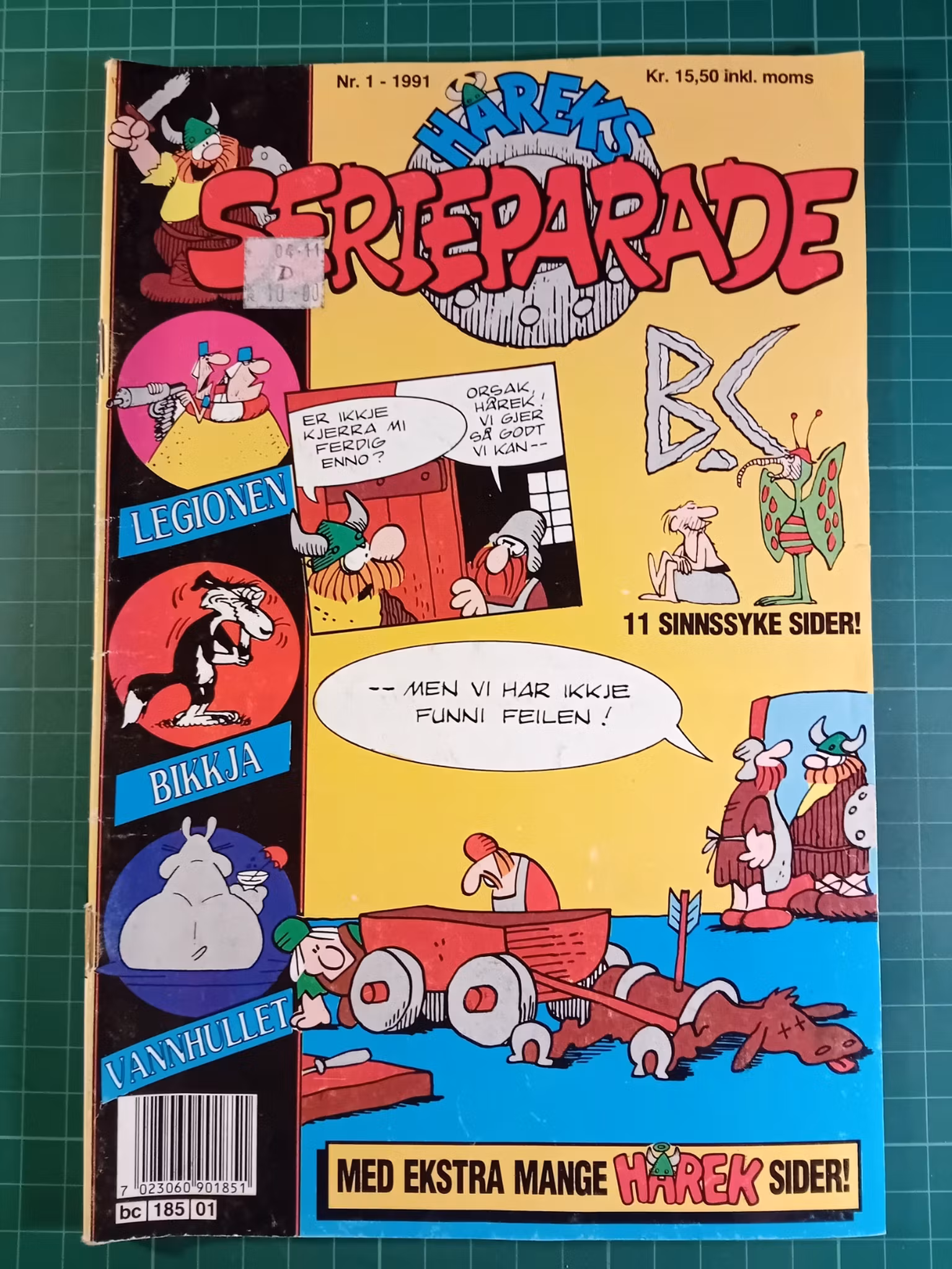 Håreks serieparade 1991 - 01