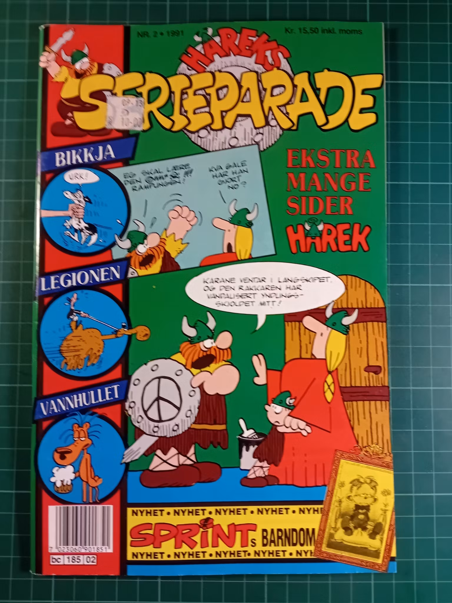 Håreks serieparade 1991 - 02