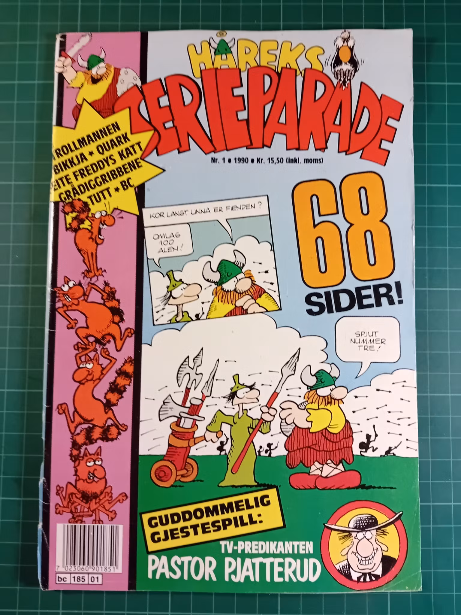 Håreks serieparade 1990 - 01
