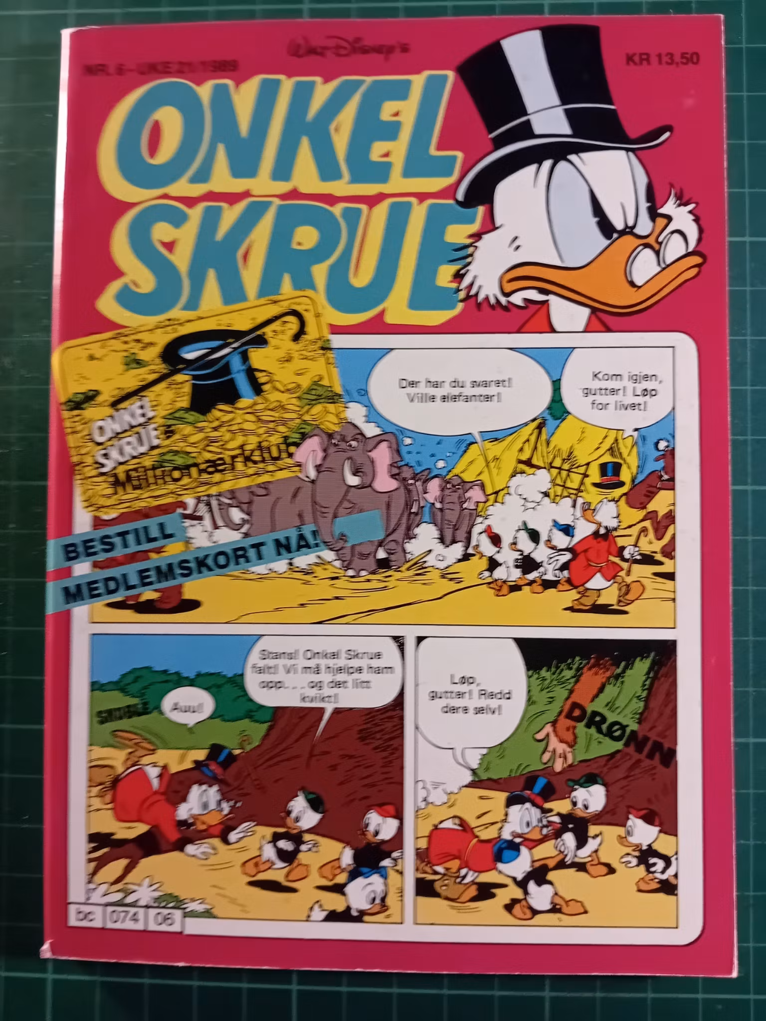 Onkel Skrue 1989 - 06