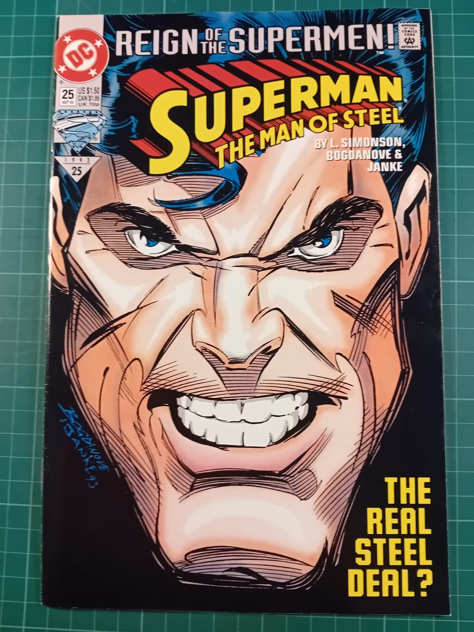 Superman the man of steel #25