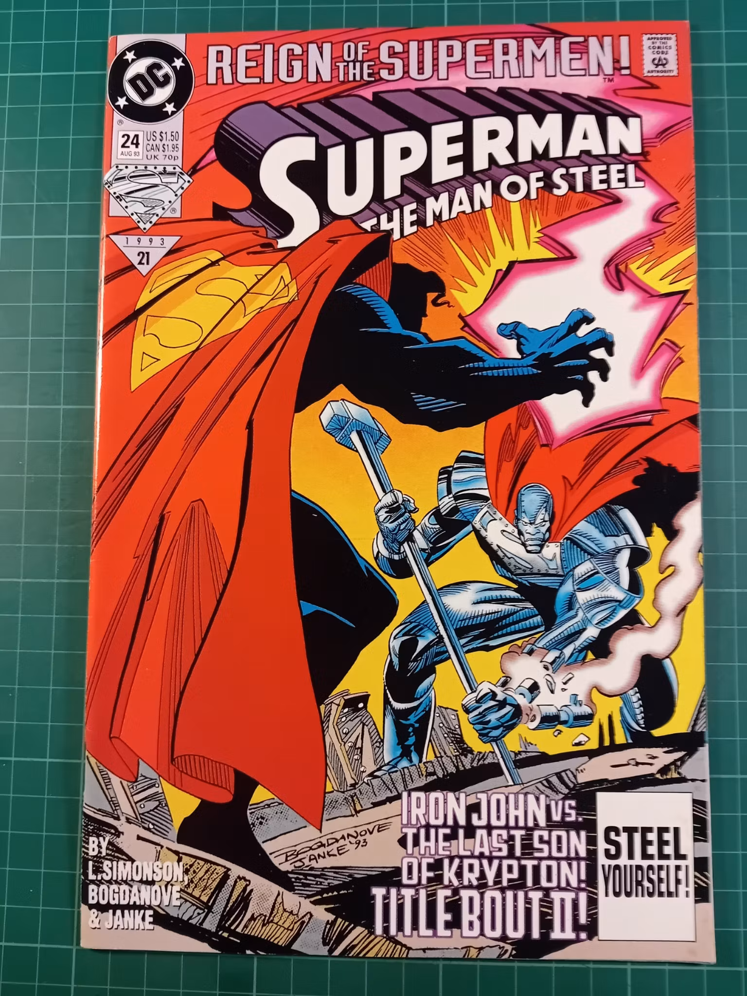 Superman the man of steel #24