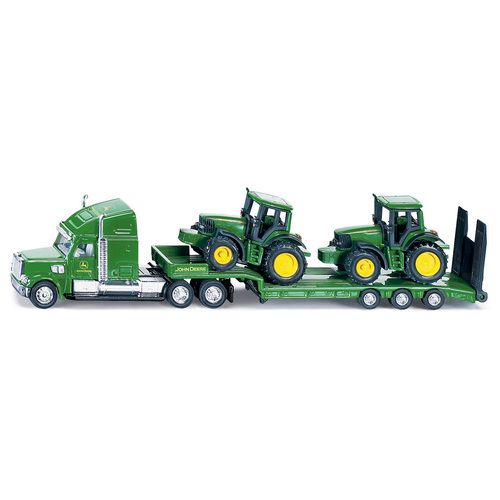 John Deere traktorer på lastebil 1:87
