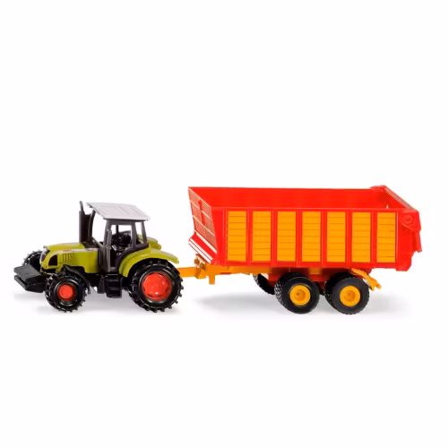 Claas traktor m/tilhenger