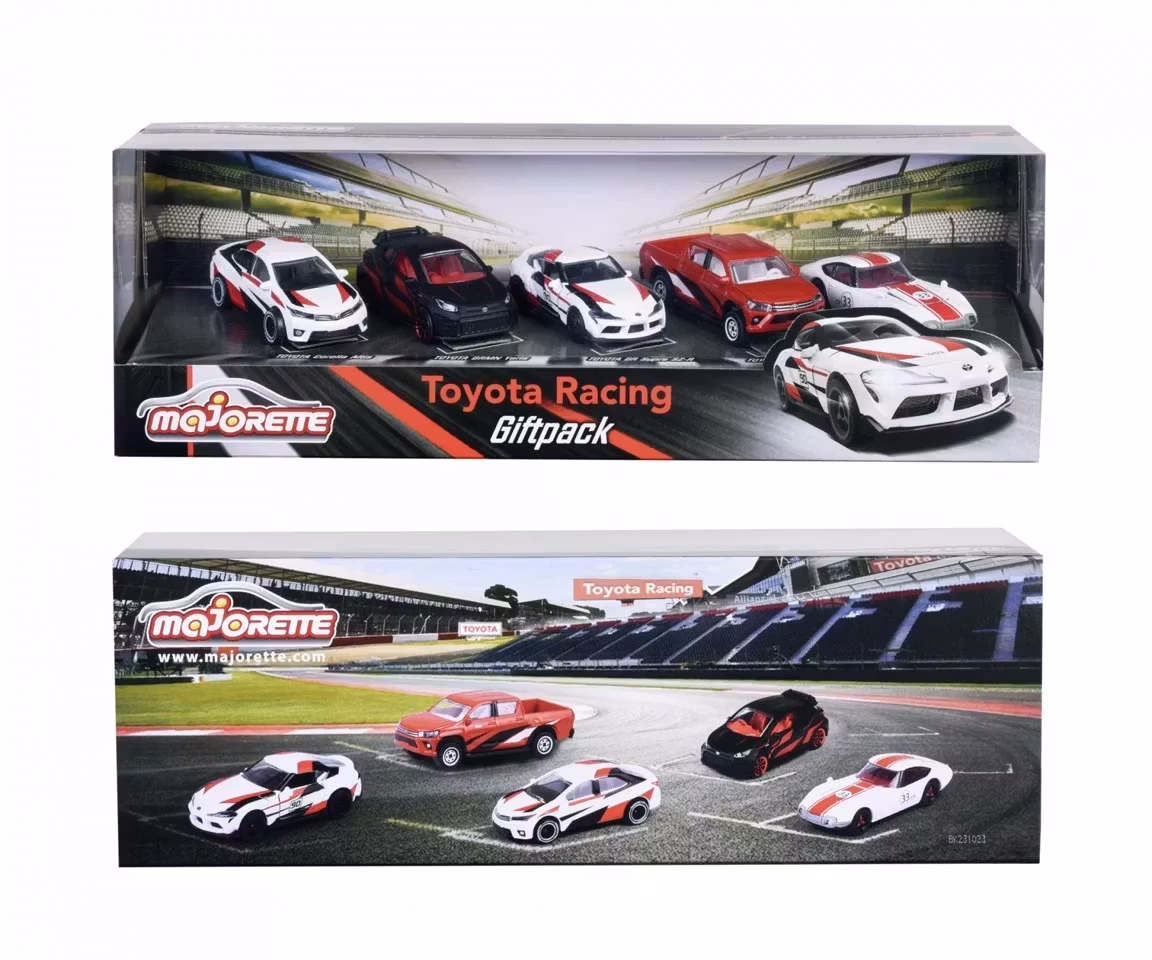 Majorette Giftpack Toyota Racing