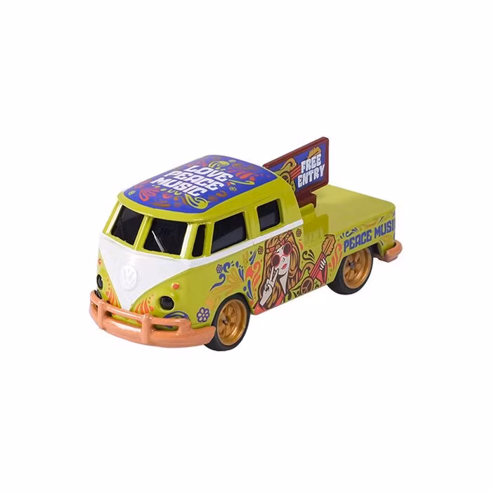 Majorette Volkswagen the Originals Deluxe Cars : VW T1 pick-up grønn