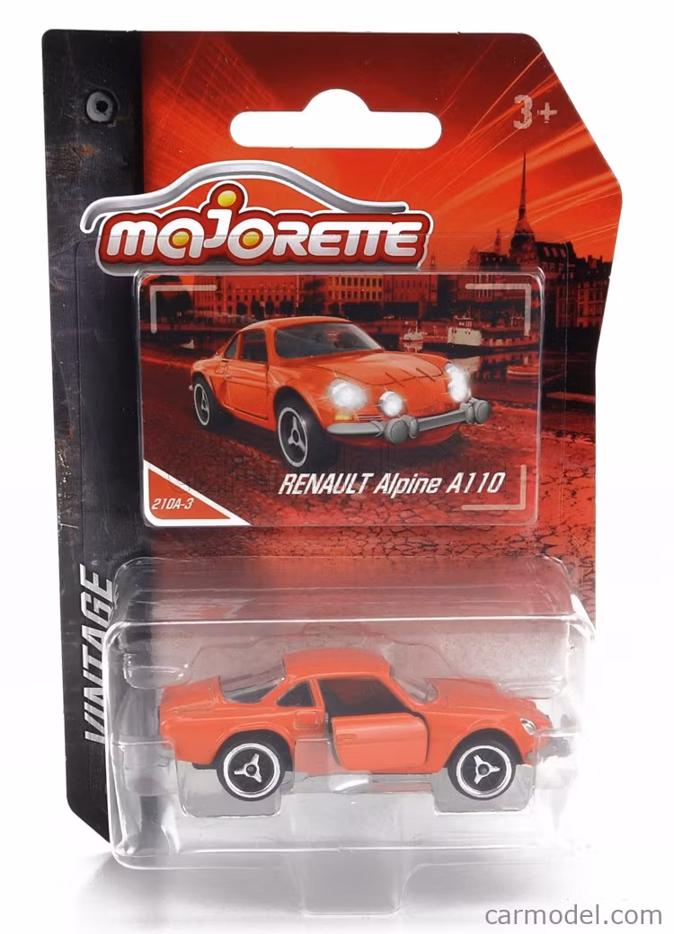 Majorette Vintage : Renault Alpine A110 rød