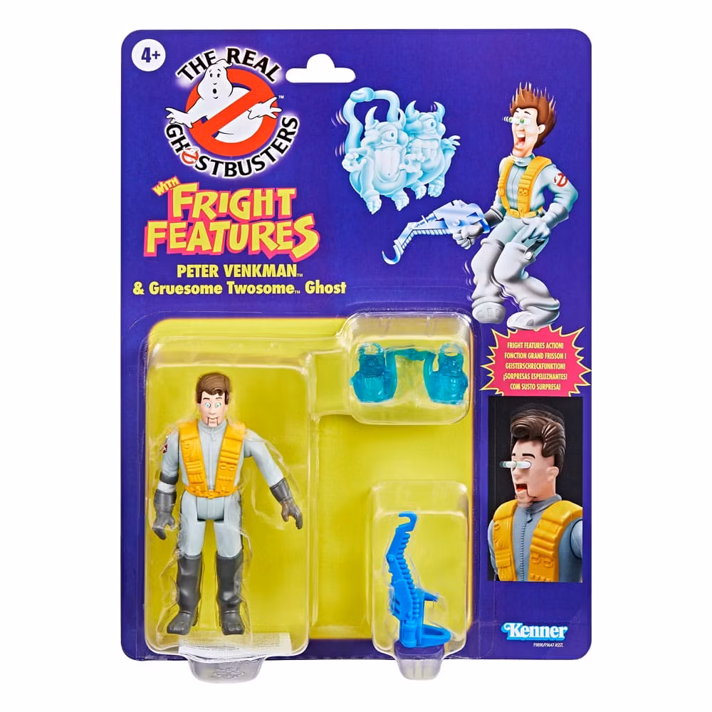 The Real Ghostbusters Kenner Classics Action Figure Peter Venkman & Gruesome Twosome Geist