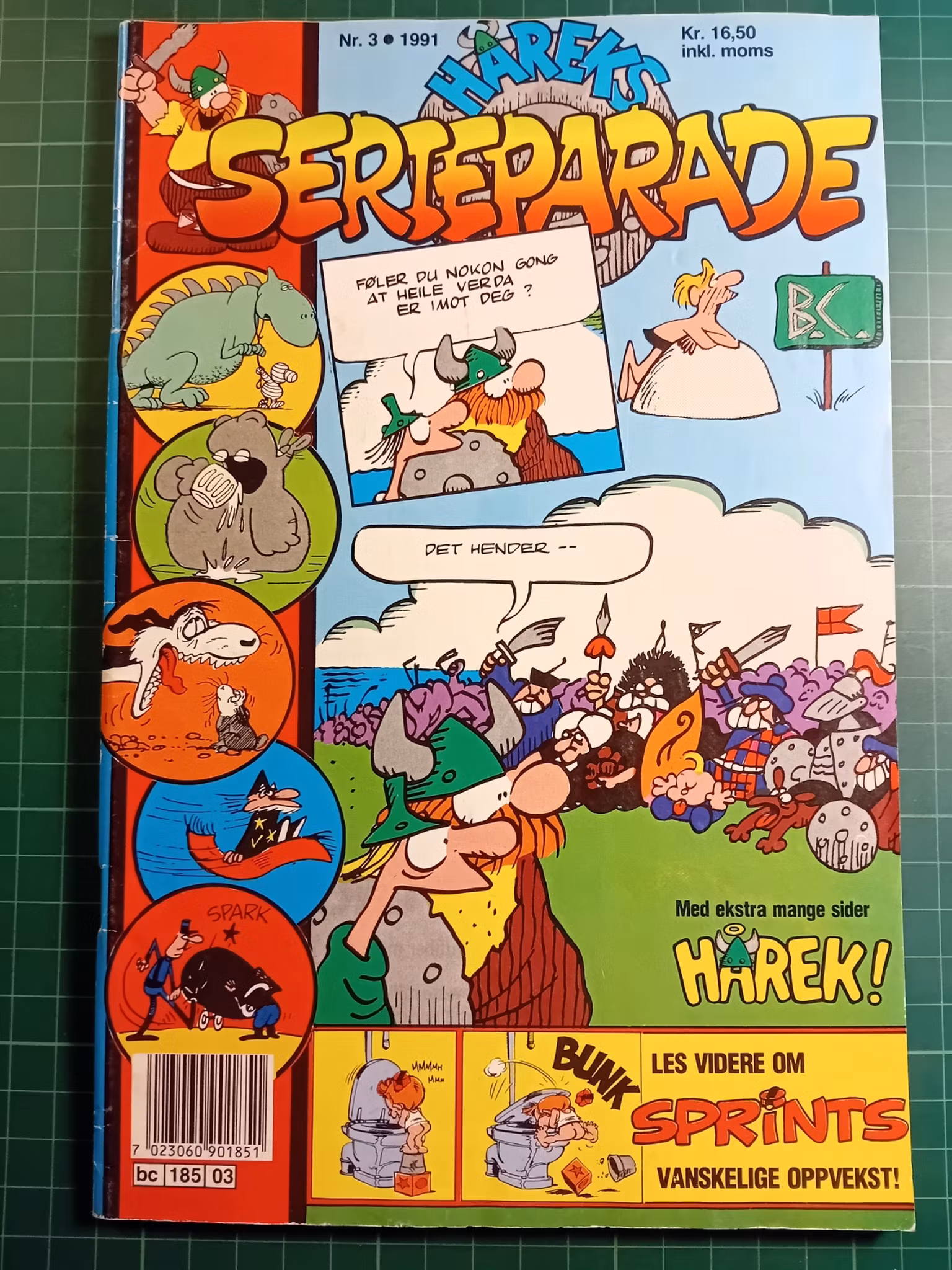 Håreks serieparade 1991 - 03