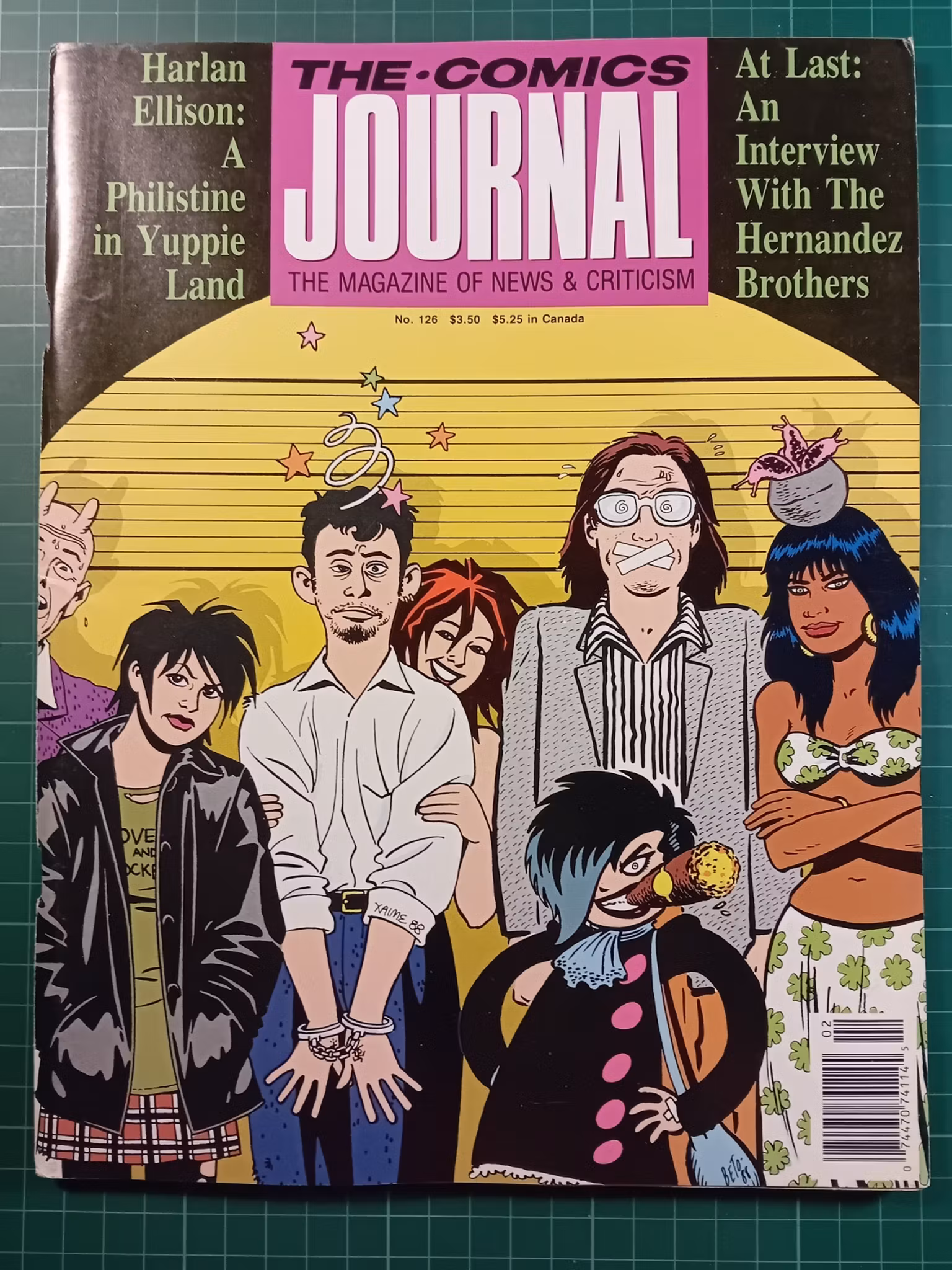 The Comics Journal #126 (USA)