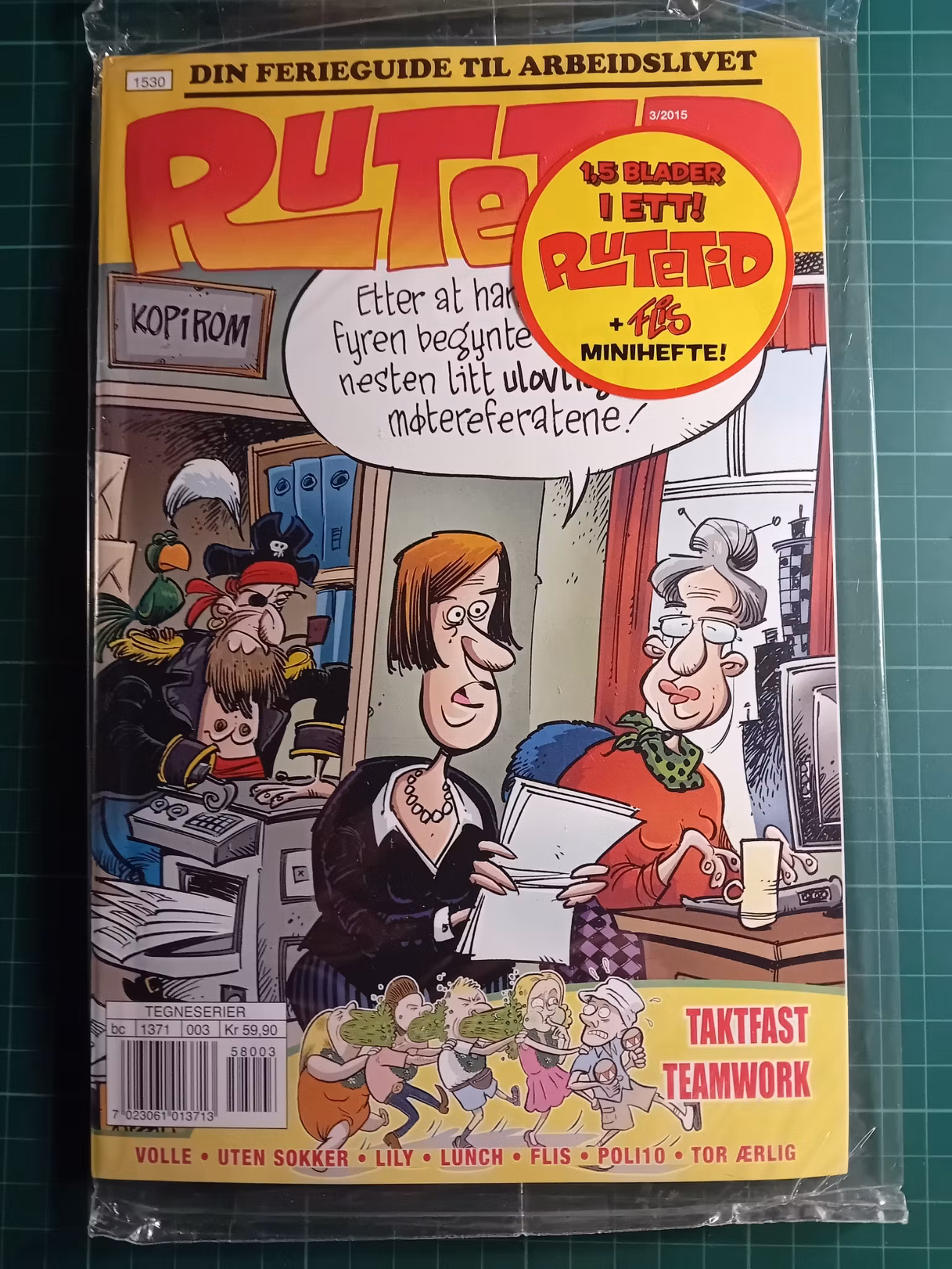 Rutetid 2015 - 03 Forseglet m/flis minihefte