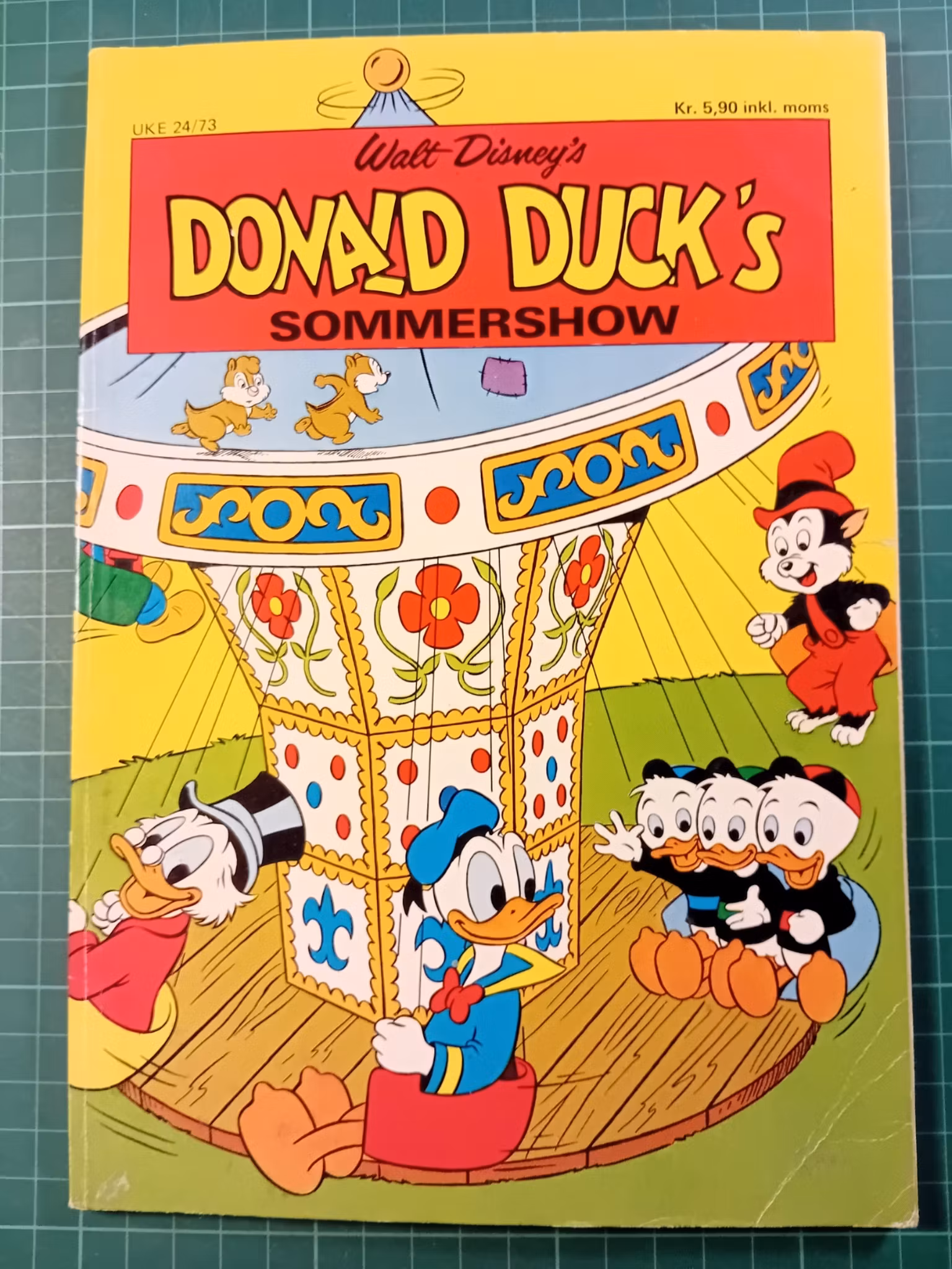 Donald Ducks 1973 Sommer show