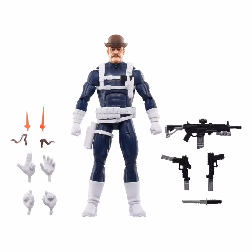Captain America Marvel Legends Action Figure 3-Pack S.H.I.E.L.D (Totalpris 1095,-)