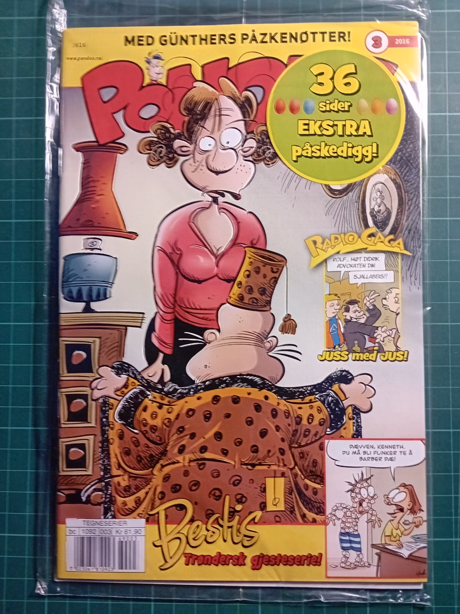 Pondus 2016 - 03 m/påske bilag Forseglet