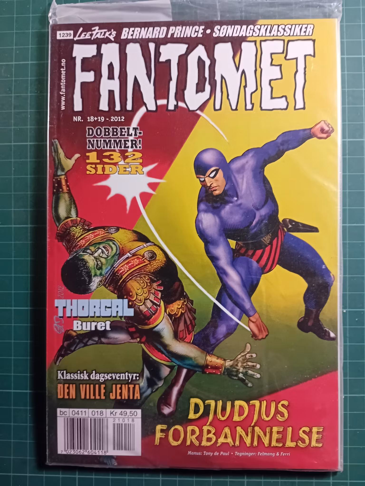 Fantomet 2012 - 18+19 (Forseglet)