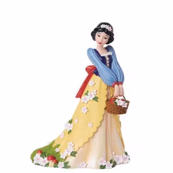 Snow White Botanical Figurine