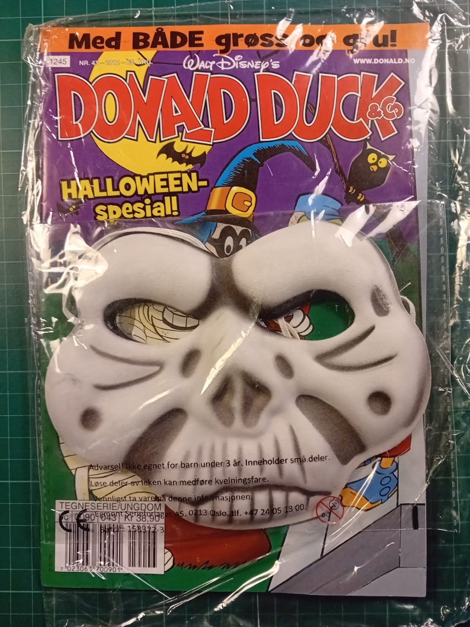 Donald Duck & Co 2012 - 43 Forseglet m/maske