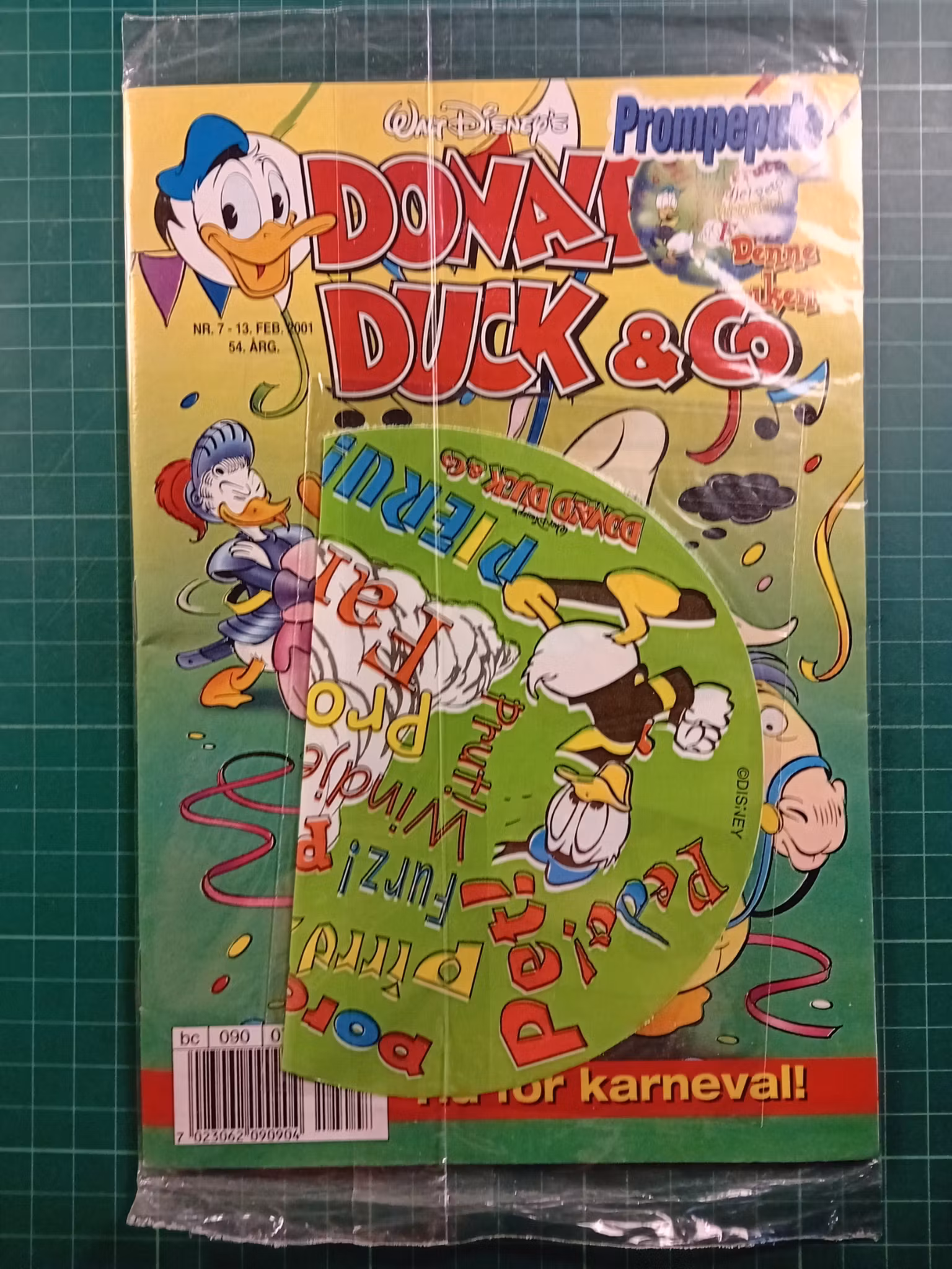 Donald Duck & Co 2001 - 07 Forseglet m/prompepute