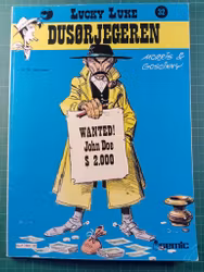 Lucky Luke 32 Dusørjegeren 1 opplag