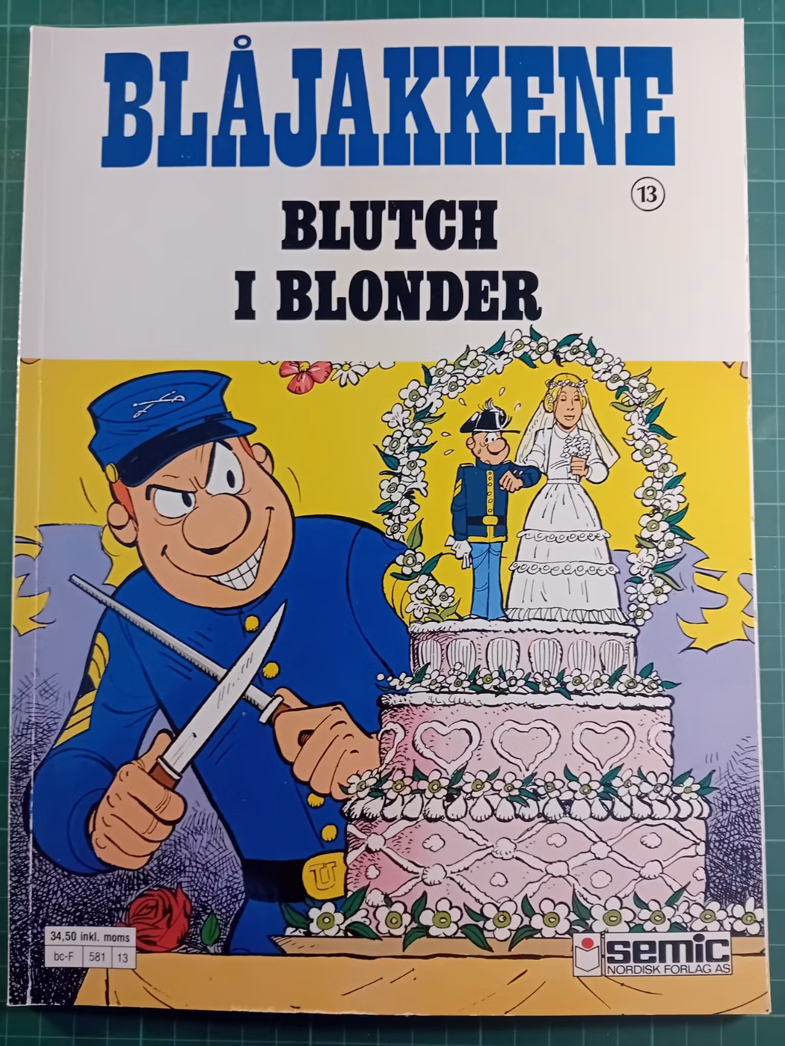 Blåjakkene 13 Blutch i blonder