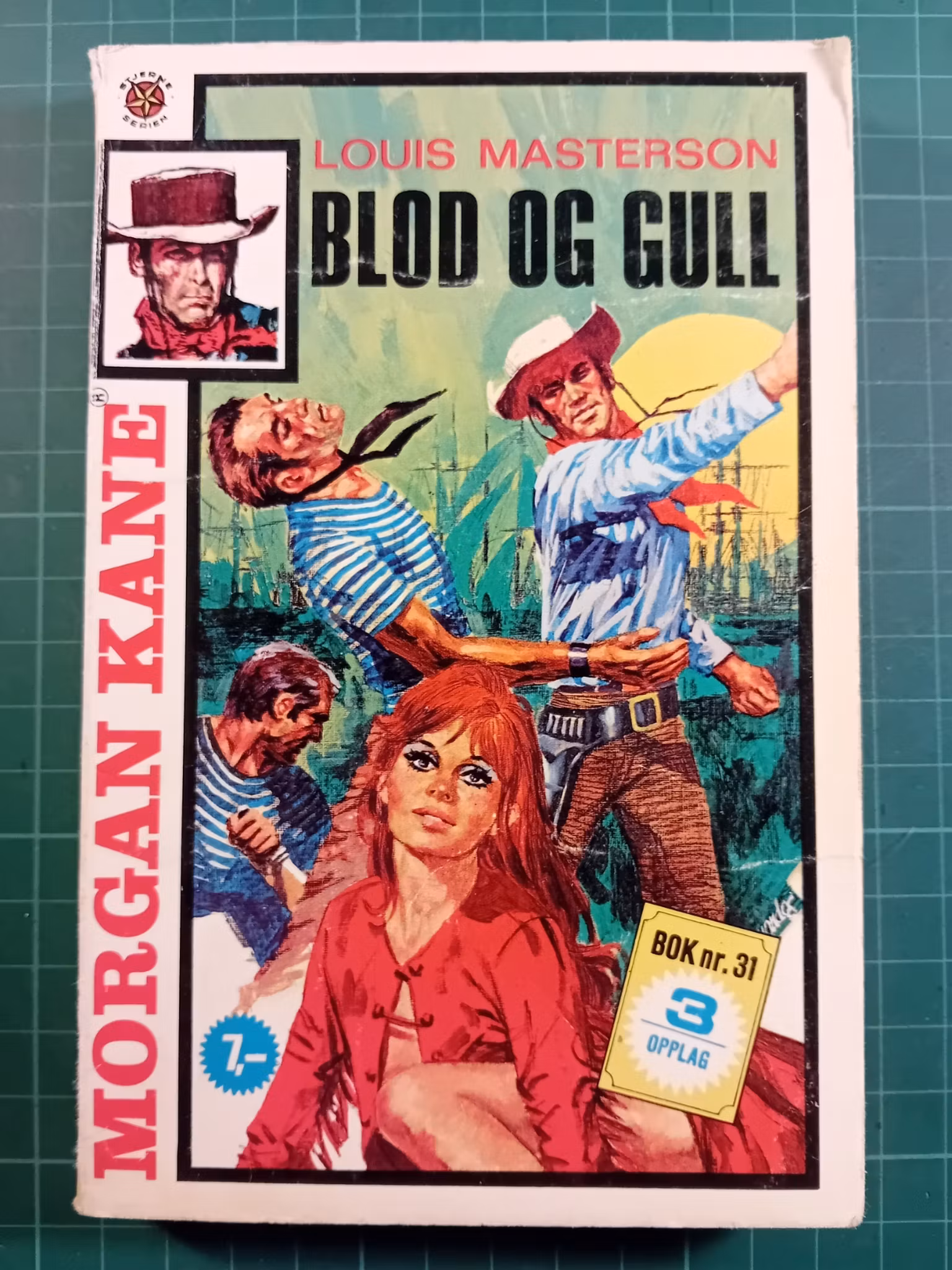 Morgan Kane pocket 31 Blod og gull