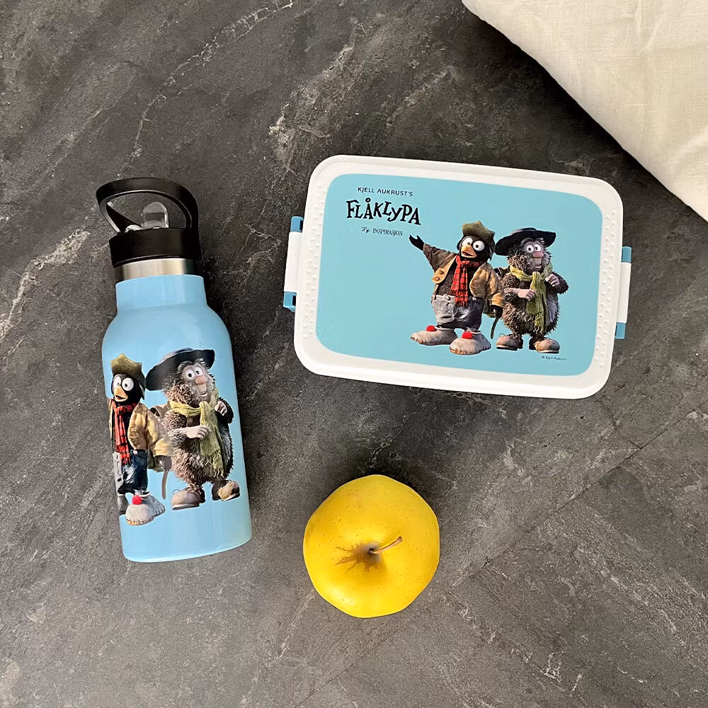 Flåklypa matboks Blå - 1000ml