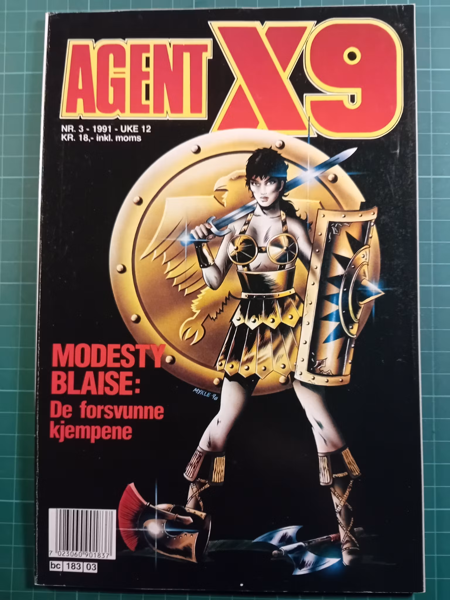 Agent X9 1991- 03