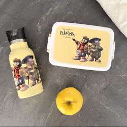 Flåklypa drikkeflaske Lys gul - 350ml