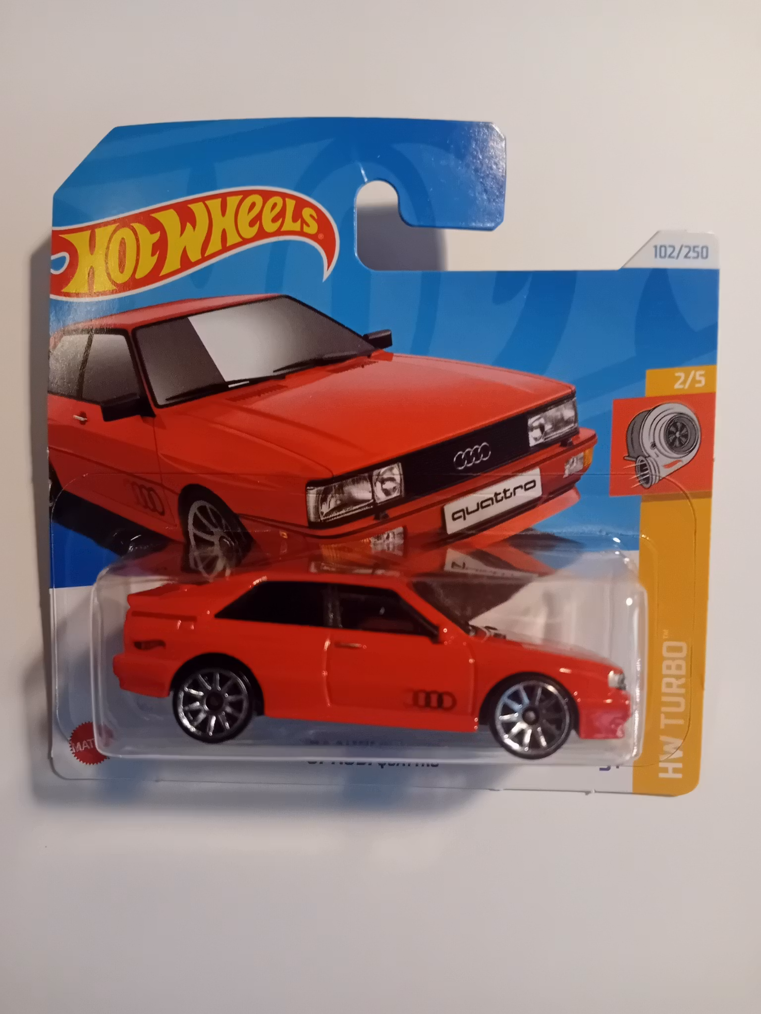 Audi Quattro 1987 Rød #102