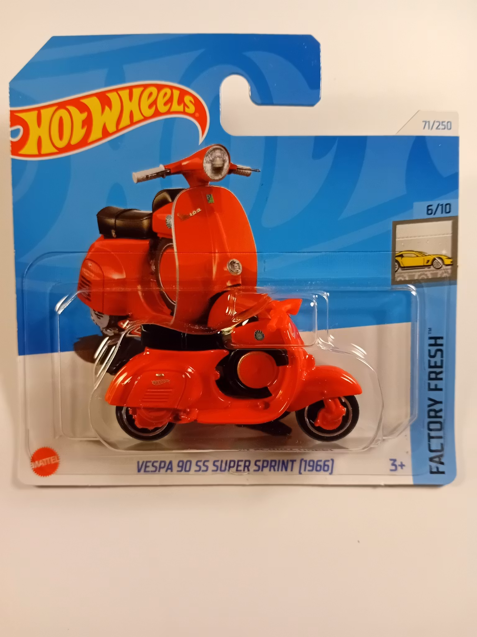 Vespa 90 SS Super Sprint 1966 Rød #071