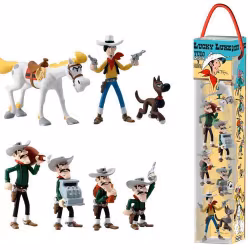 Lucky Luke : Figurtube 7 mini-figurer