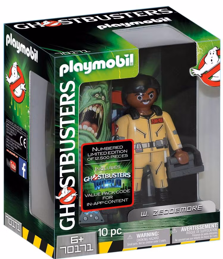 Playmobil Ghostbusters XL Samlefigur W. Zeddemore