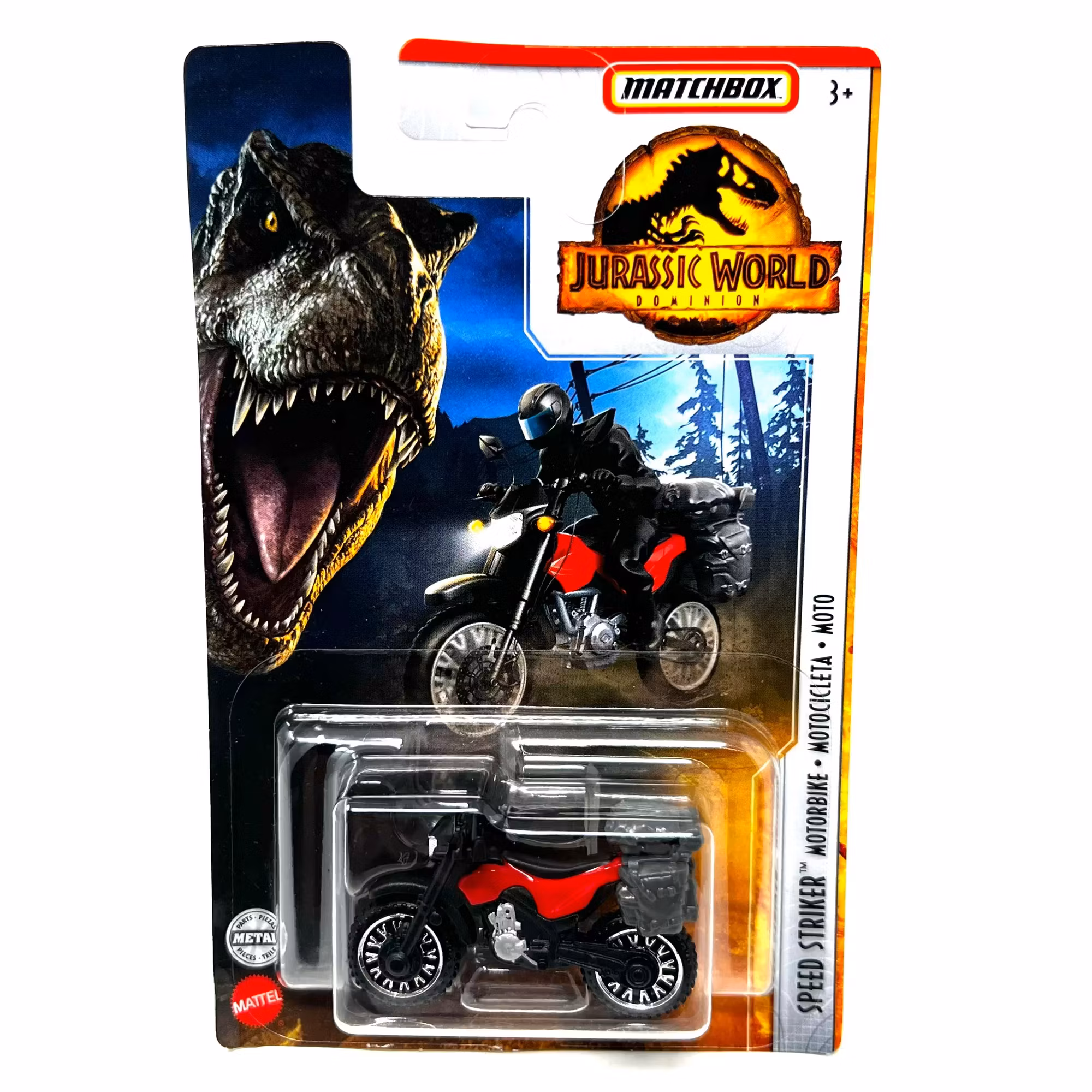 Matchbox Jurassic World Dominion : Speed Striker motorbike