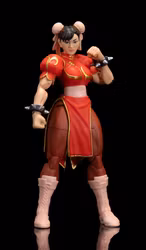 Ultra Street Fighter II: The Final Challengers Action Figure : Chun-Li Player 2 Red Ver.