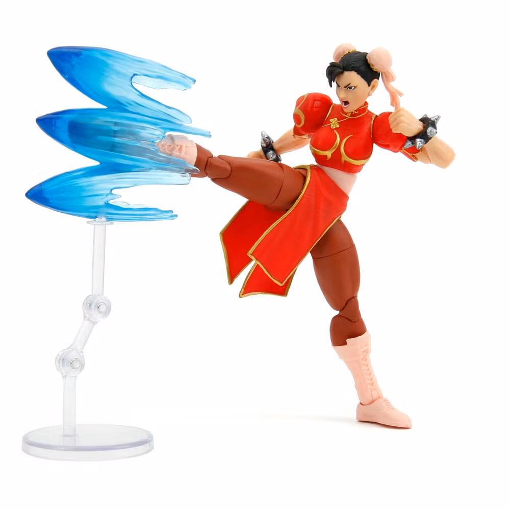 Ultra Street Fighter II: The Final Challengers Action Figure : Chun-Li Player 2 Red Ver. (Totalpris 349,-)