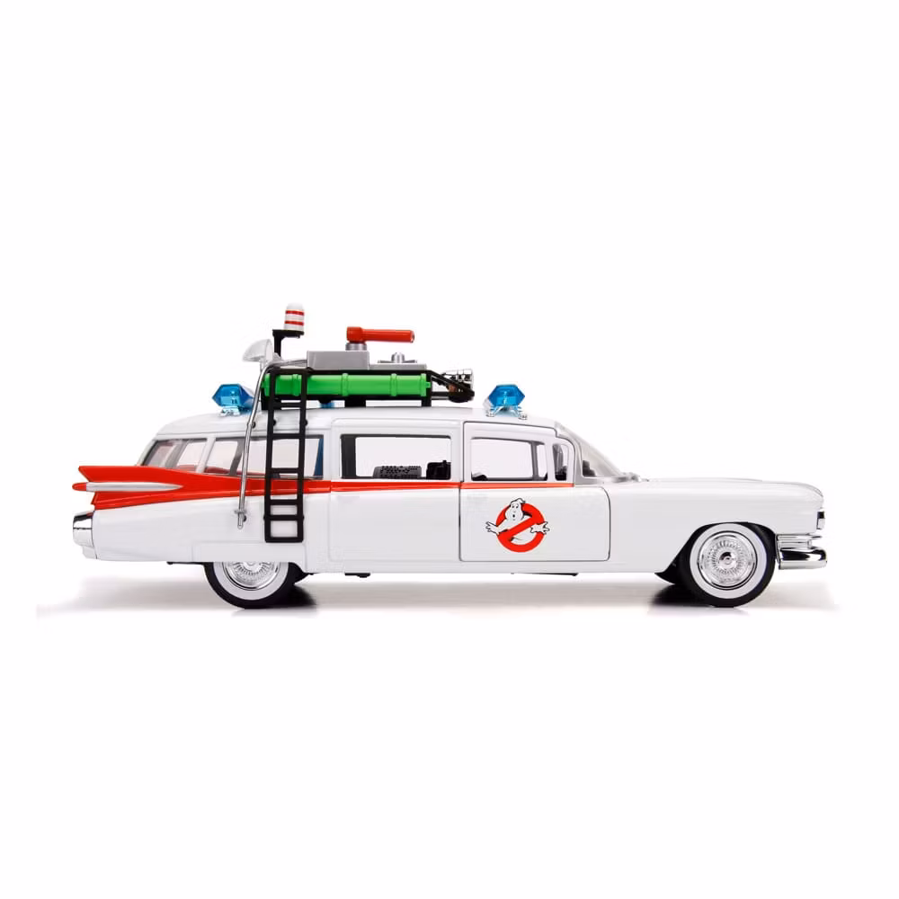 Ghostbusters Diecast Model 1/24 Ectomobile ECTO-1 (Totalpris 449,-)