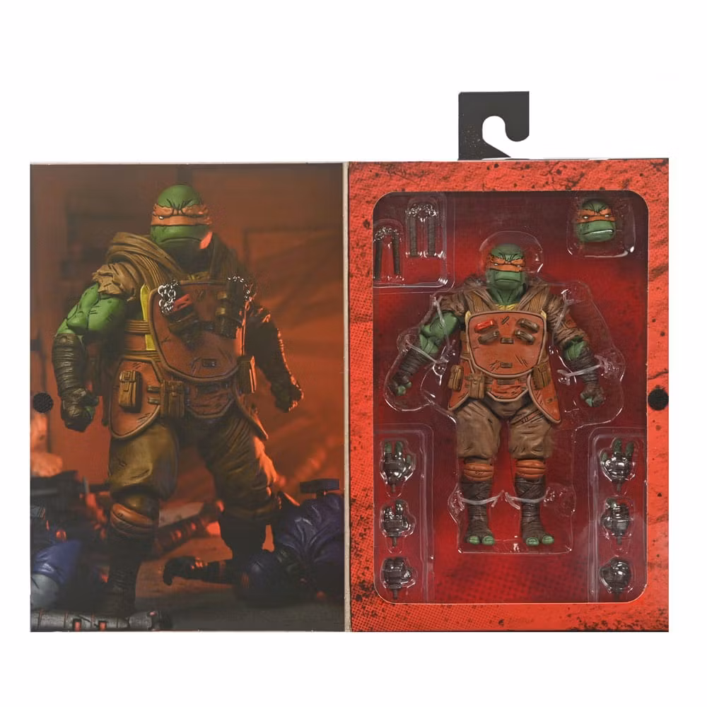 TMNT (The Last Ronin) Action Figure Ultimate Flashback Michelangelo 18 cm (Totalpris 598,-)