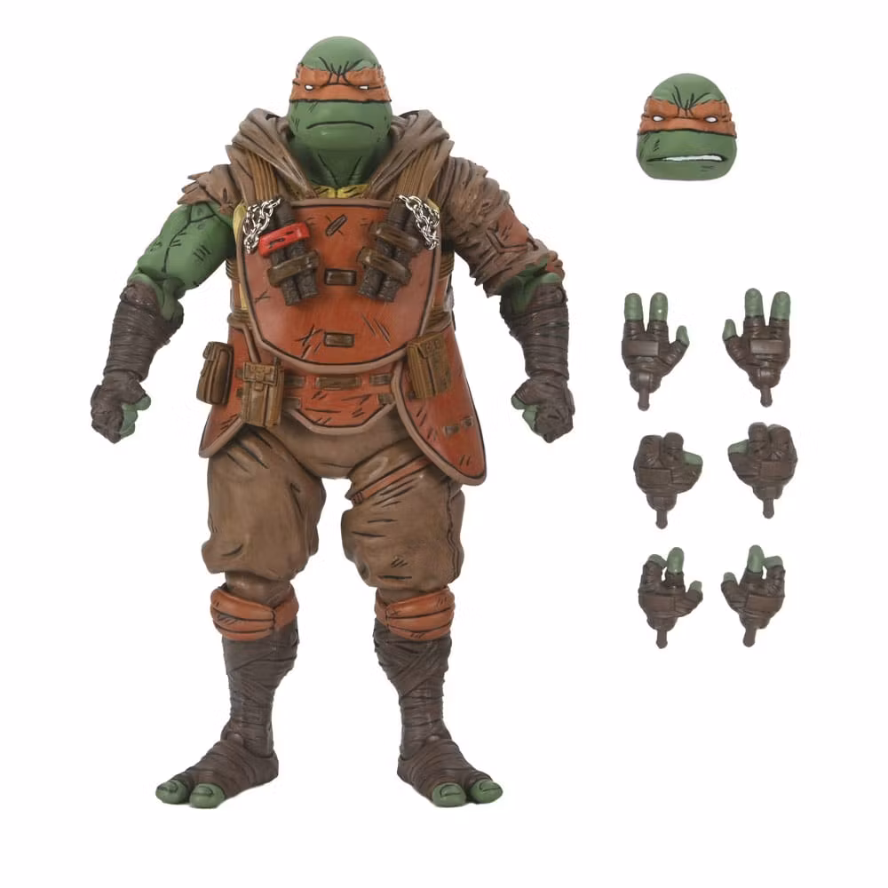 TMNT (The Last Ronin) Action Figure Ultimate Flashback Michelangelo 18 cm (Totalpris 598,-)