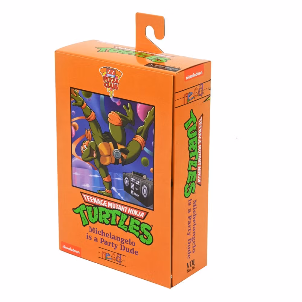 TMNT (Cartoon) Action Figure Ultimate Michelangelo VHS 18 cm (Totalpris 595,-)