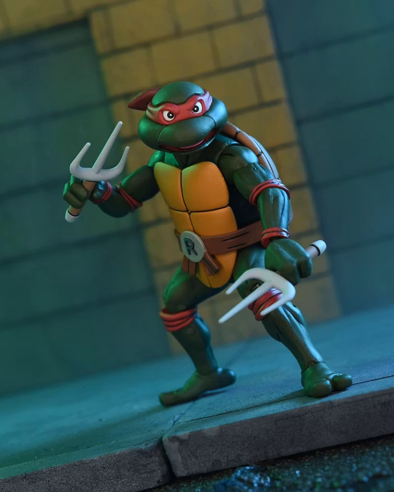 TMNT (Cartoon) Action Figure Ultimate Raphael VHS 18 cm (Totalpris 595,-)