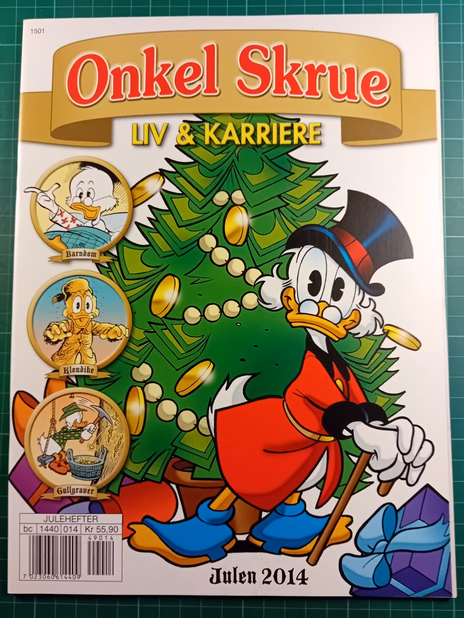 Onkel Skrue Liv og karriere Julen 2014