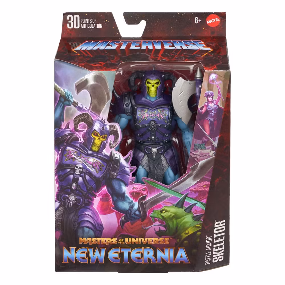 Motu Masterverse: : New Eternia Battle Armor Skeletor (Totalpris 398,-)