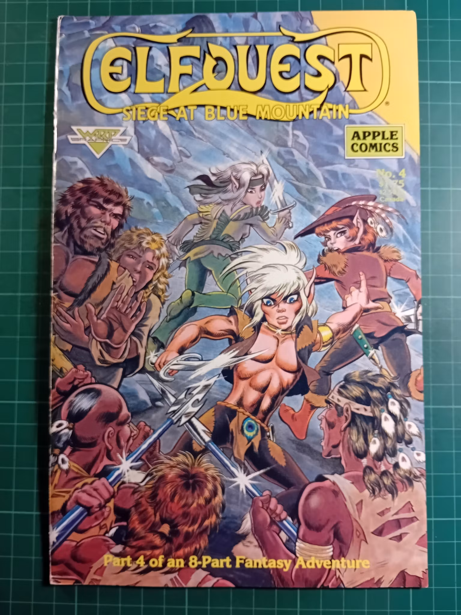 Elfquest Siege at blue mountain #4 av 8